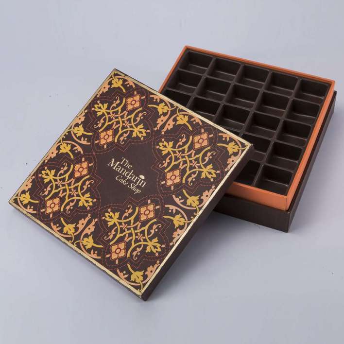 OEM Cardboard Paper Chocolate Box with Logo Printed